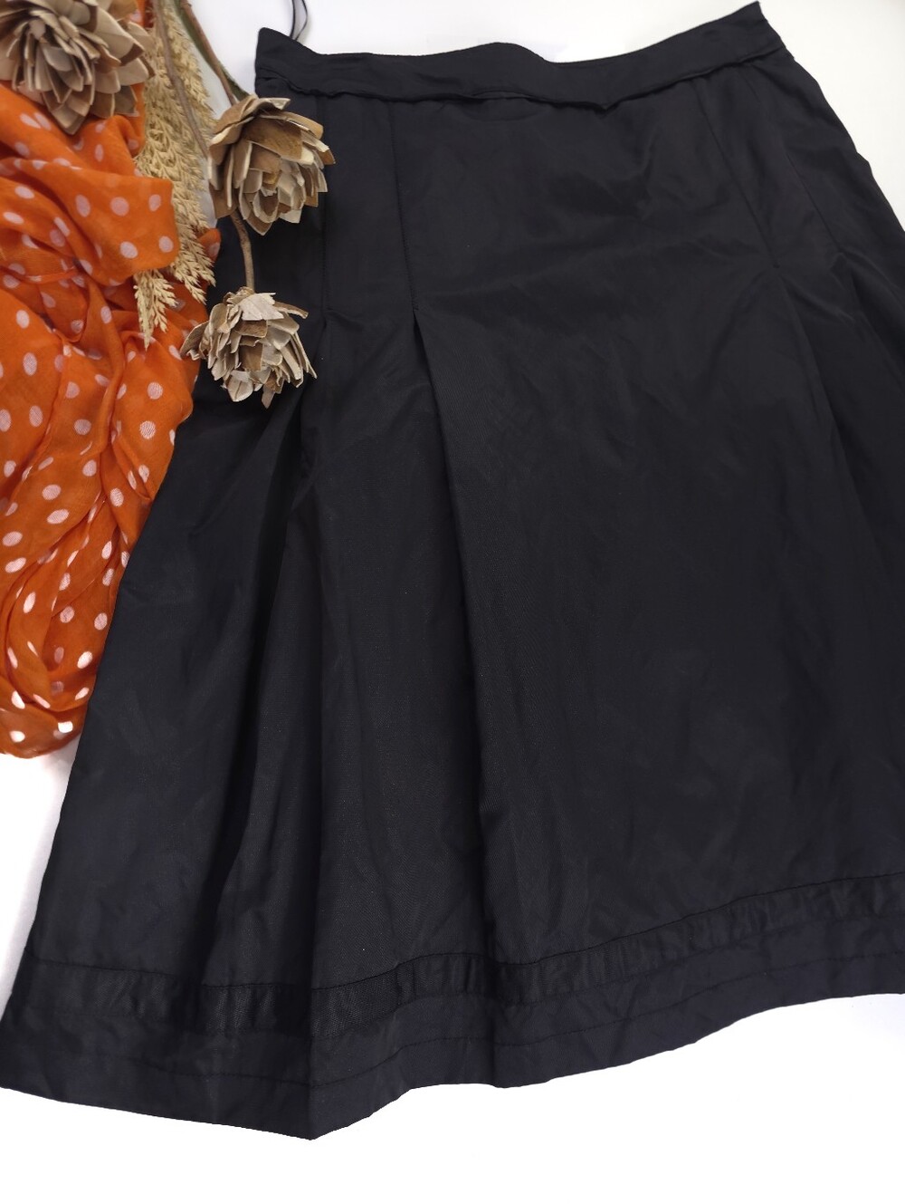 Lisa Steuten Classic Black A-Line Women's Skirt Sz 40